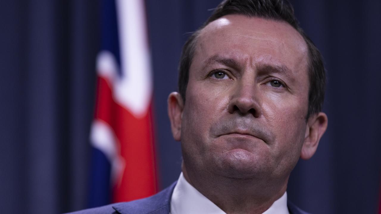 WA Premier Mark McGowan said his state was following the advice from the AMA and ATAGI. Picture: Matt Jelonek/Getty Images