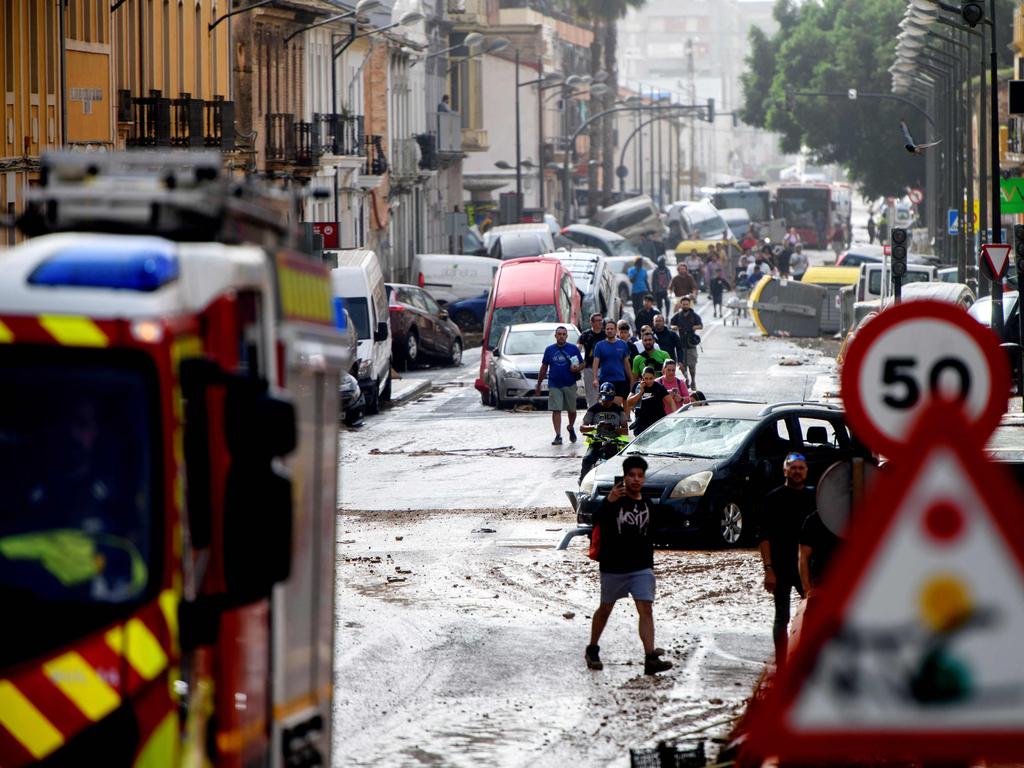 It’s Spain’s worst such disaster in more than 50 years. Picture: Ruben Fenollosa/AFP