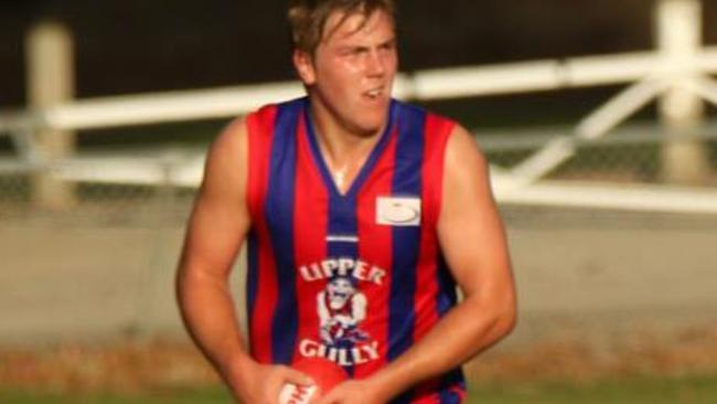 Josh Begley has gone from playing suburban football for Upper Ferntree Gully to Essendon.