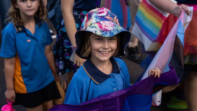 Thousands attended the 2023 Top End Pride March through Darwin City on Saturday, June 24. Picture: Pema Tamang Pakhrin