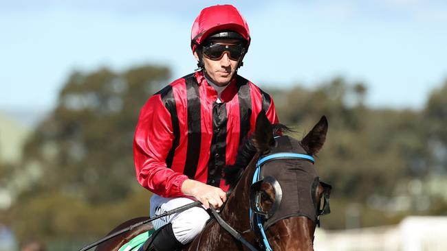 Jason Collett looks a good chance to ride a winning double at Hawkesbury. Picture: Getty Images