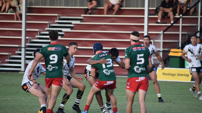 Meninga Cup game between the Magpies and Seagulls. Saturday March 4, 2023. Picture, Nick Tucker.