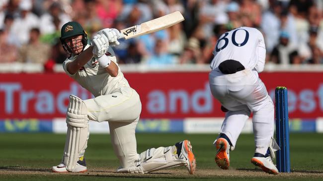 Marnus Labuschagne went into the Ashes as the world’s No. 1-ranked bowler. Picture: Getty