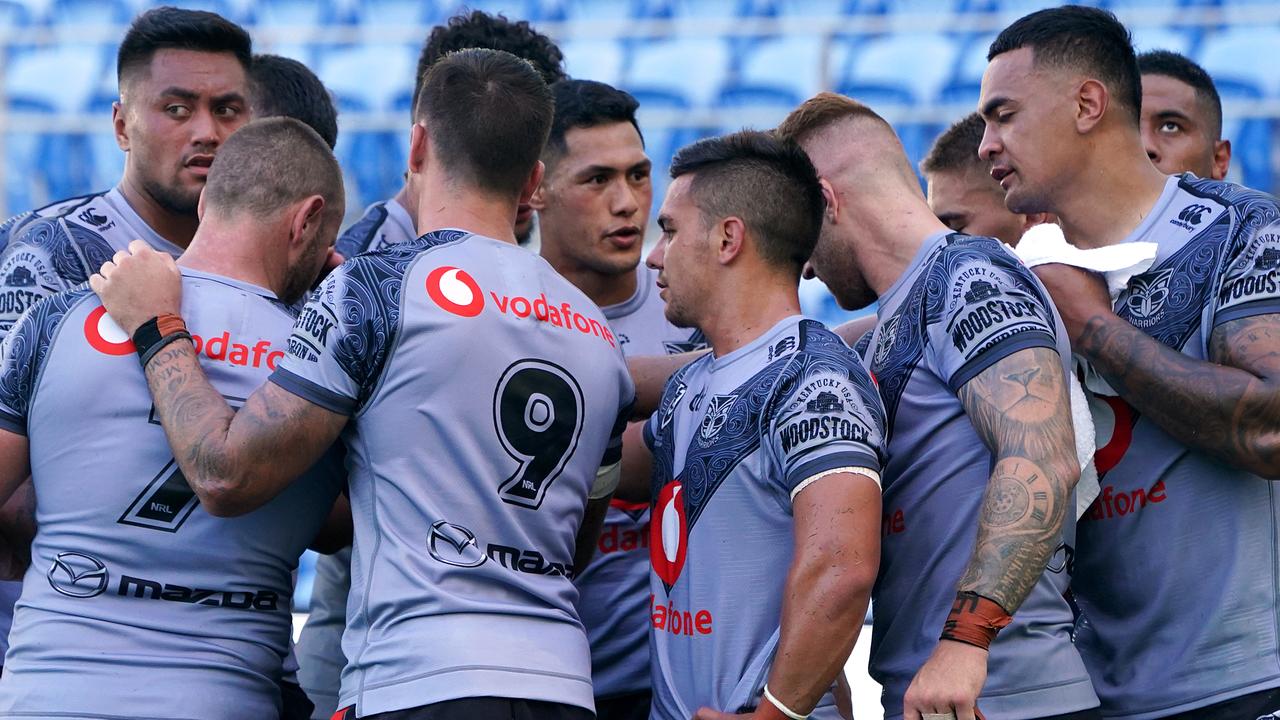 Warriors are committed to an indefinite NRL exile during the coronavirus crisis. (AAP Image/Dave Hunt)