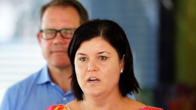 Minister for Health Natasha Fyles said there was no red tape. Picture: Keri Megelus