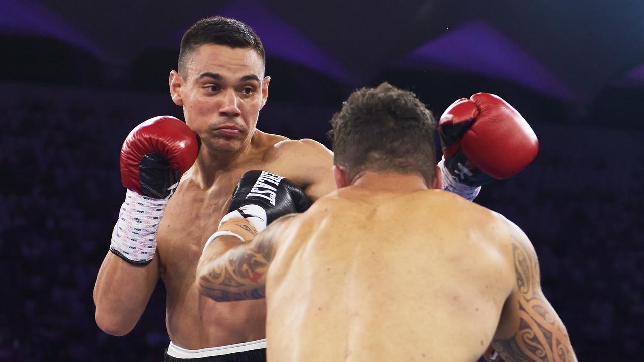 Tim Tszyu will step in the ring with Dennis Hogan in March.