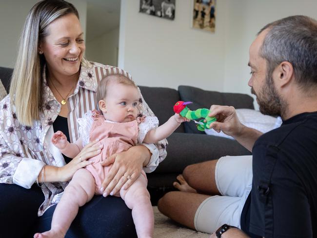 They never expected they’d need IVF. Picture: Jason Edwards