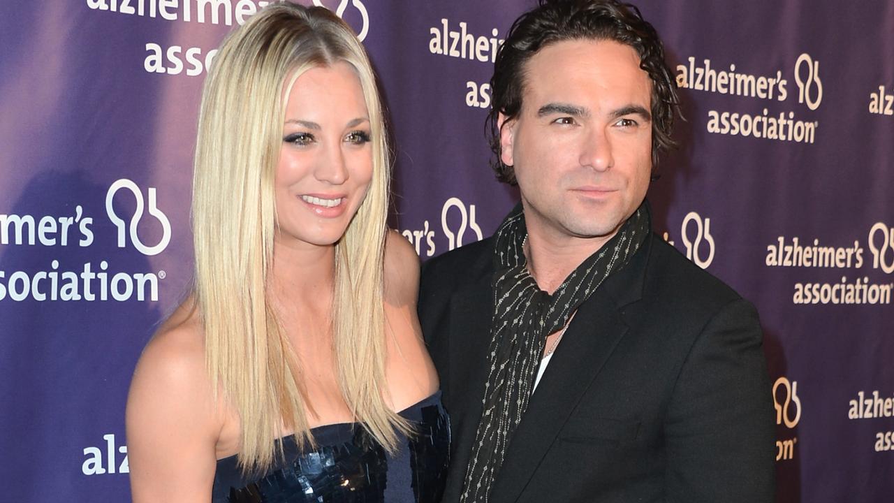 Kaley Cuoco and Johnny Galecki have remained close friends since they broke up. Picture: Getty Images)