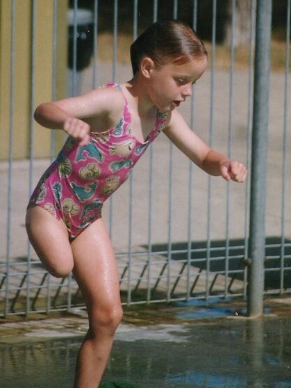 Ellie Cole loved the water from a young age.