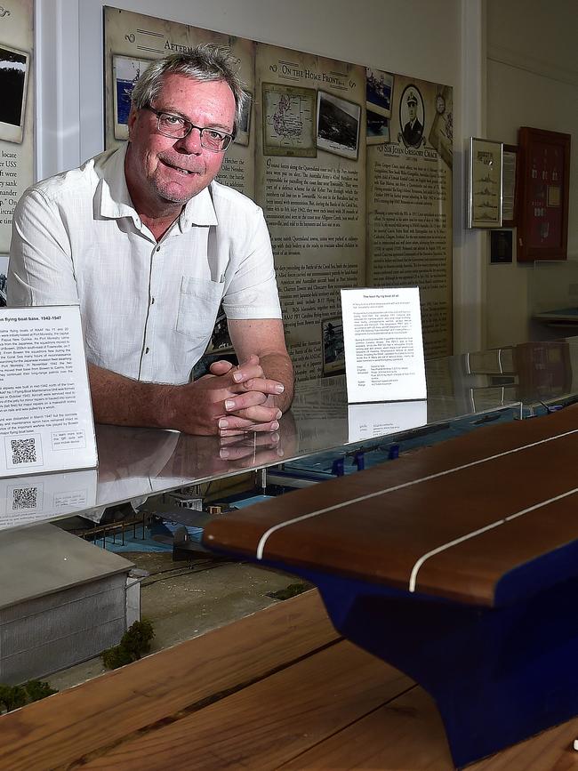 Dr Robert C De Jong is the managing curator of the exhibit. PICTURE: MATT TAYLOR.