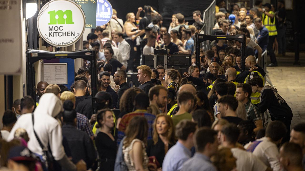 Club-goers queue to get in to Heaven nightclub on July 24, 2021 in London, England. Picture: Rob Pinney/Getty Images.