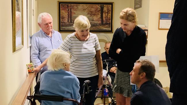 Inside Earle Haven Retirement Village after residents were moved from the facility.