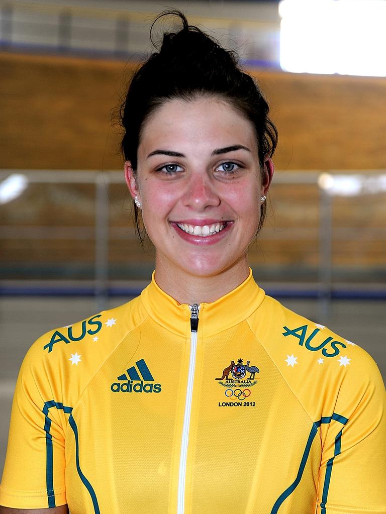 Melissa Hoskins competing for Australia in the Olympic team.