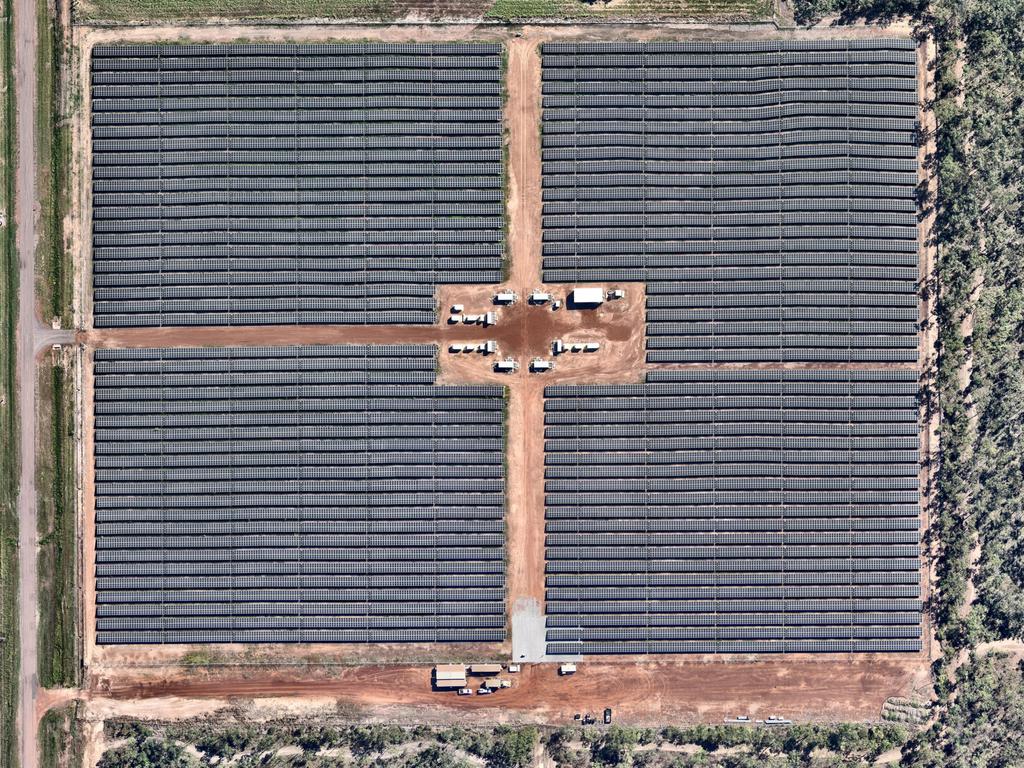 Huge solar farms will be built for defence to take them partly off grid.