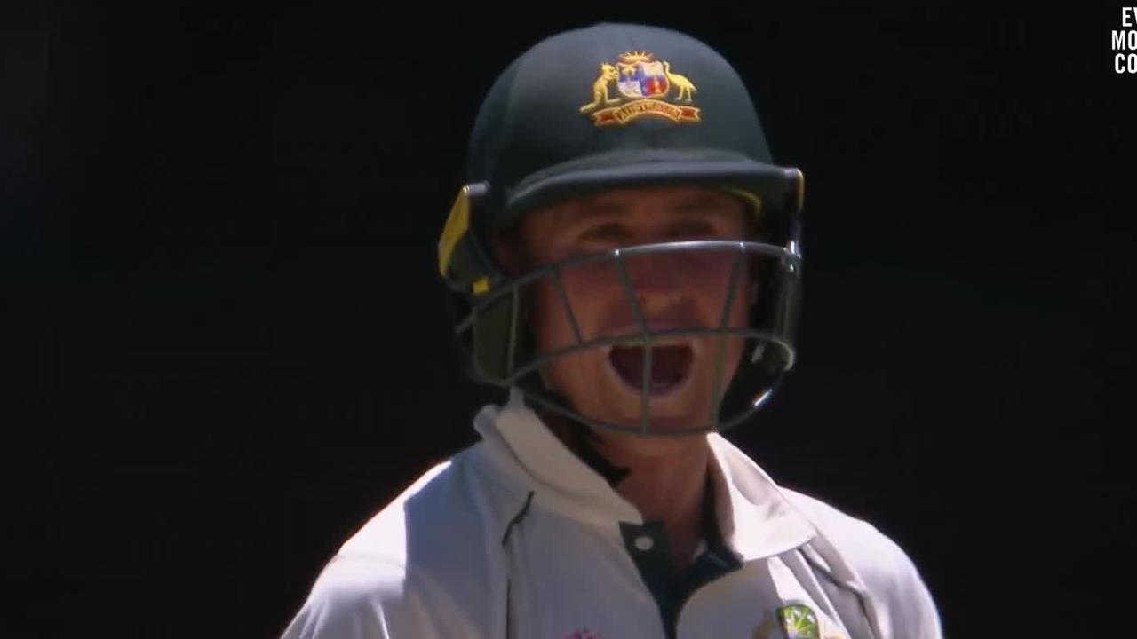 Marnus Labuschagne’s chirp was even a little too much for his teammates on day five of the third Test.