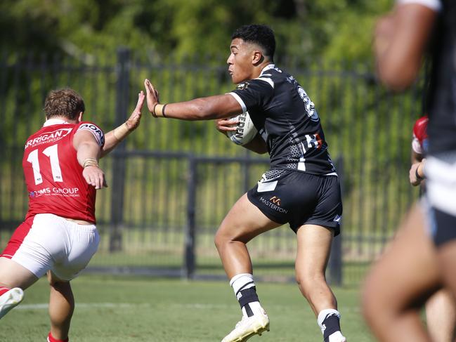 ChristianTaupau-MoorsNSWRL Junior Reps Rd 5 at Collegians Sporting Complex, Wollongong Illawarra vs Wests MagpiesUNE SG Ball CupThe Avenue, Figtree NSW 2525, Australia,Picture Warren Gannon Photography