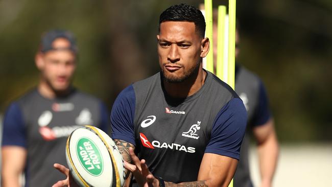 Rugby union star Israel Folau has resigned himself to being exiled by the code