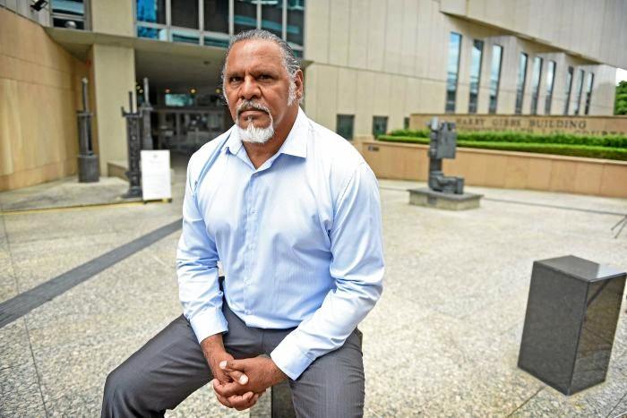 Adrian Burragubba has been active in court cases against Adani mine proposals. Picture: DAN PELED/AAP