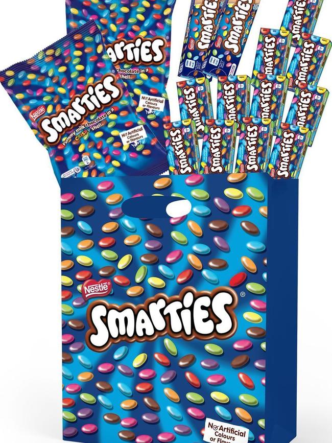 Smarties showbag