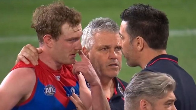 An incident involving Brisbane captain Dayne Zorko and Melbourne defender Harrison Petty was investigated by the AFL.