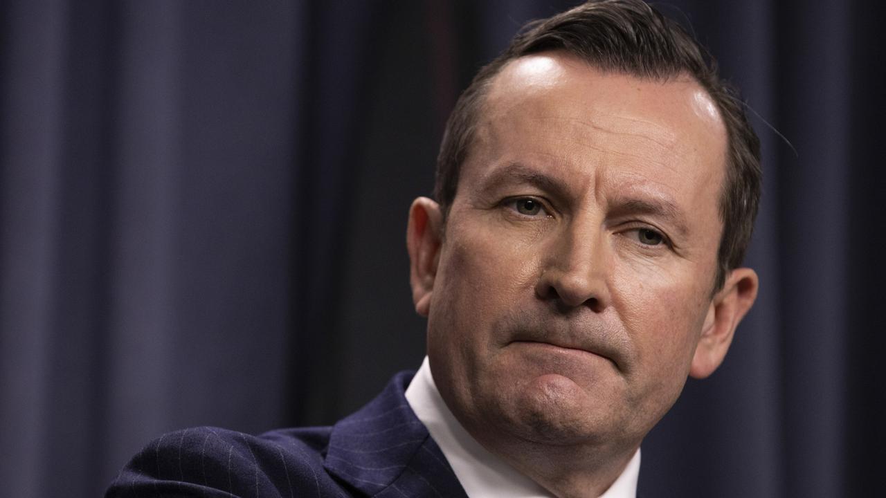 Western Australian Premier Mark McGowan is against the so-called “WAxit” plan. Picture: Matt Jelonek/Getty Images