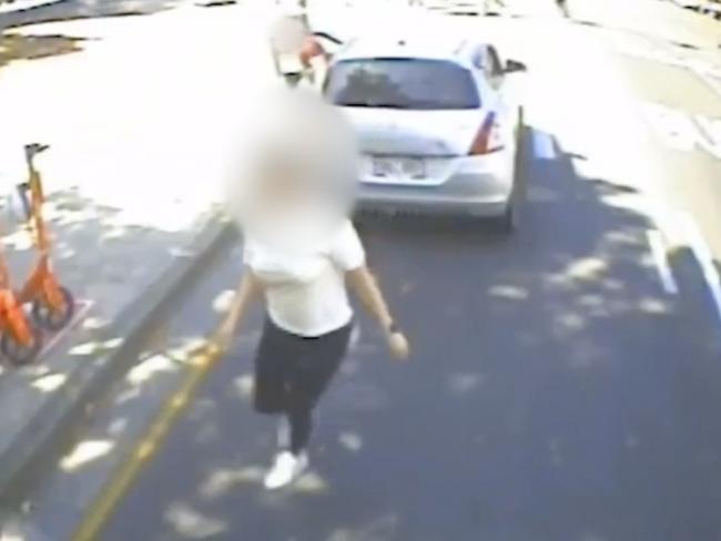 Examples of bus crashes in Adelaide's CBD have been released by the state government to raise motorist awareness. Picture: Supplied