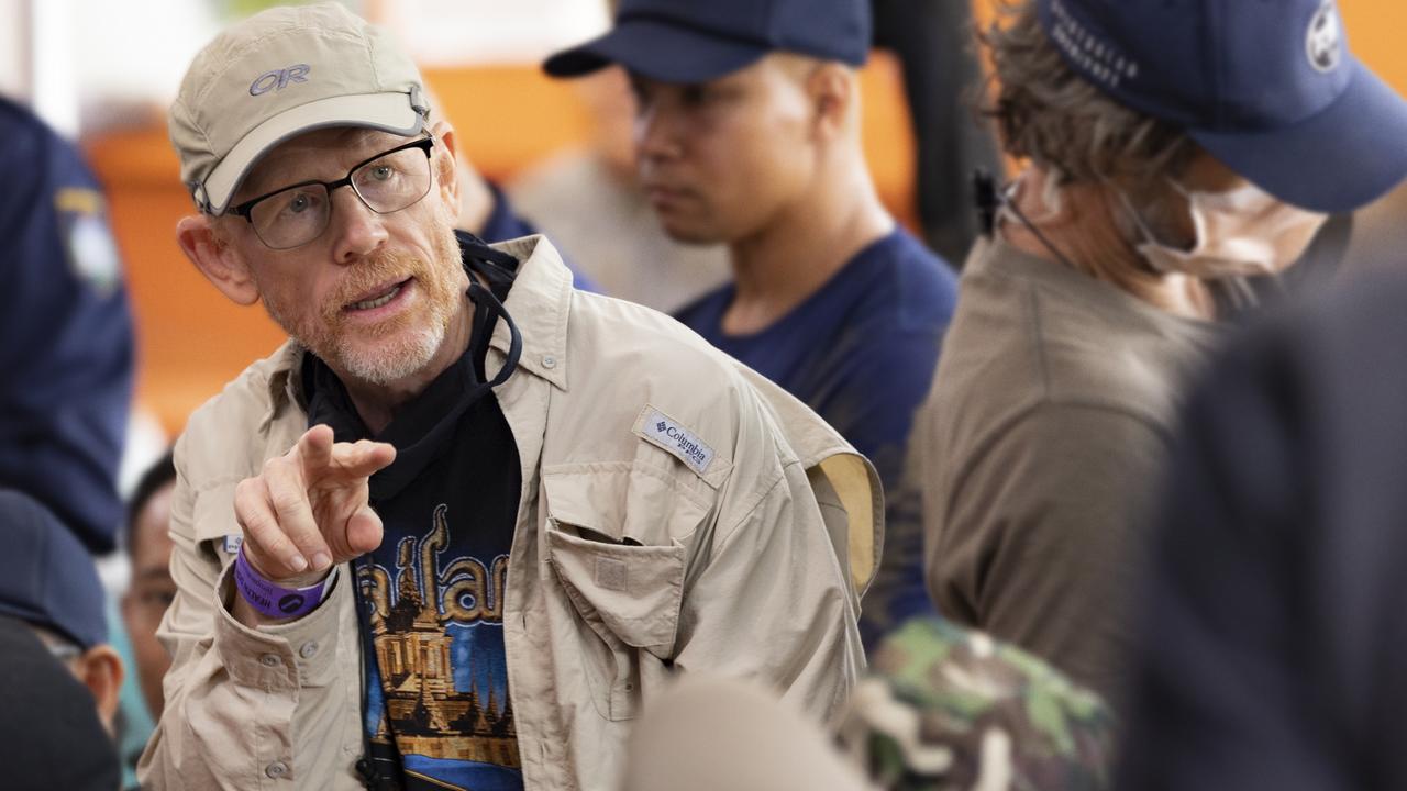 Director Ron Howard on the set of Thirteen Lives. Photo: Vince Valitutti / Metro Goldwyn Mayer Pictures