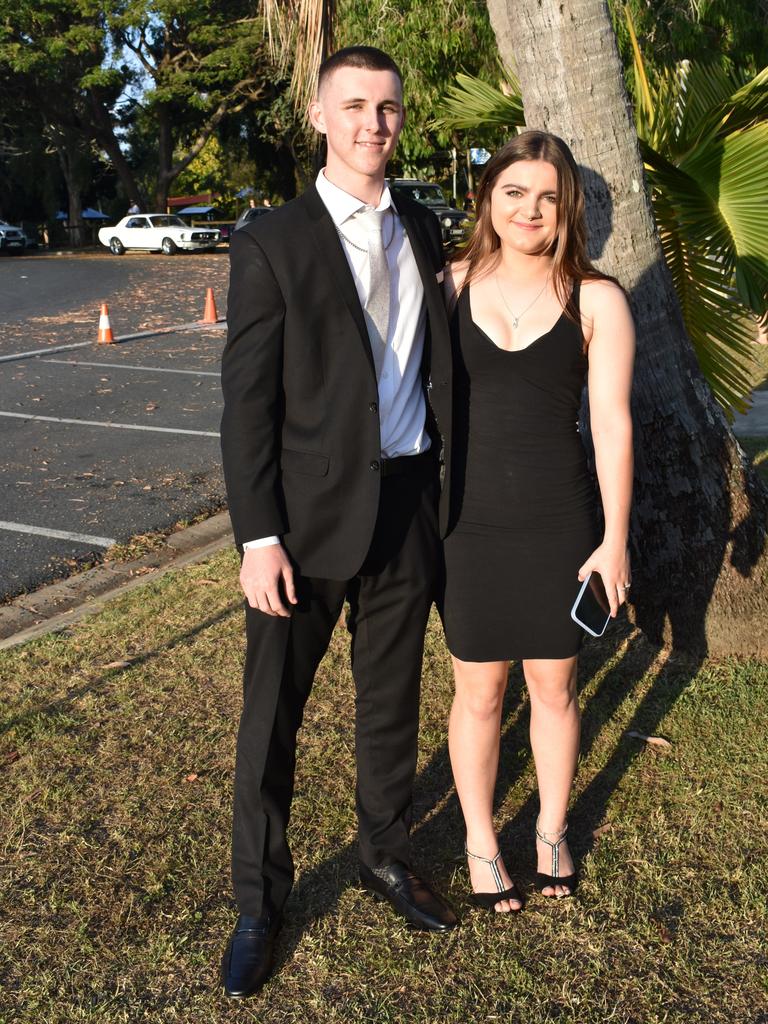 Pryce McNab and Jade Rutledge at Mirani State High School formal at Ocean International on September 8, 2023. Photo: Zoe Devenport