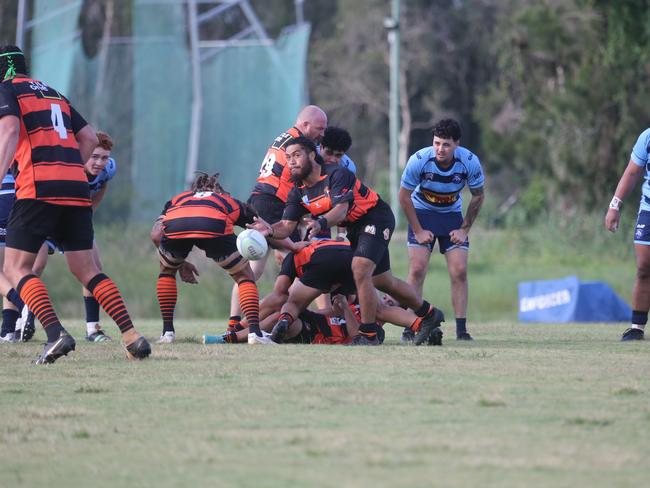 GCDRU round 2. Helensvale vs. Coomera. 1st Grade. 13 April 2024 Helensvale Picture by Richard Gosling