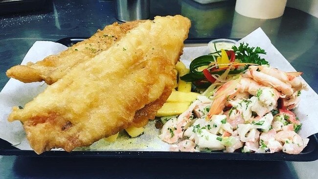 Fresh Seafood, cooked fish and chips, burgers and breakfast items can be expected at Fish Lips. Picture: Supplied