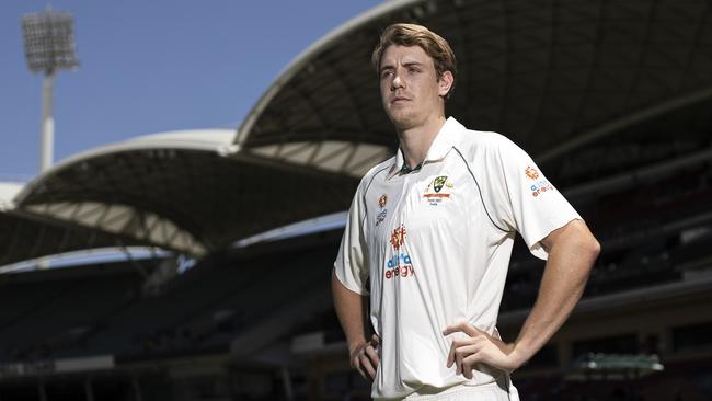 Cameron Green is poised to make his debut on Thursday. Picture: Getty Images