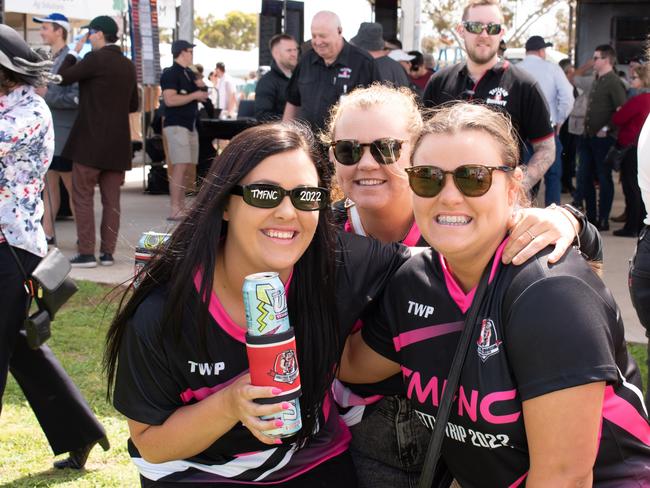 Gemma Holmberg, Genevieve Farley, and Angela Farley.