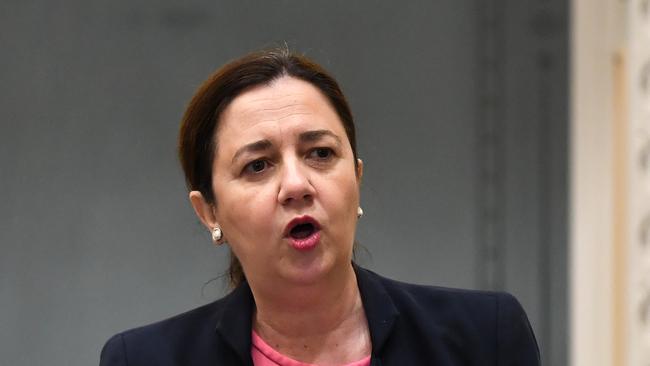 Queensland Premier Annastacia Palaszczuk must ease border restrictions. AAP Image/Dan Peled.