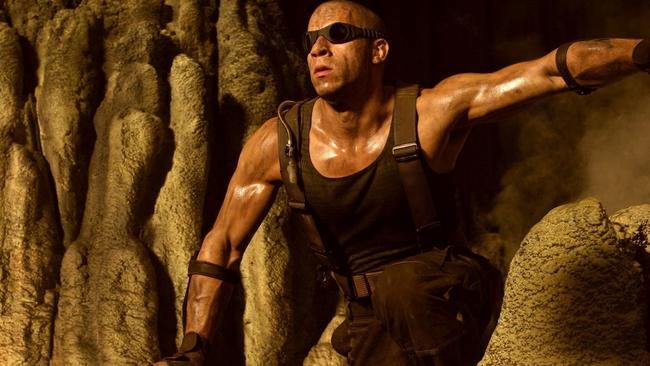 Vin Diesel in The Chronicles of Riddick.