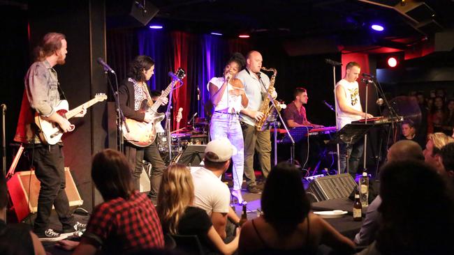 Live music venue The Basement in Sydney’s CBD. Picture: Christian Gilles