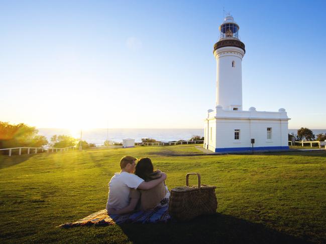 Norah Head lighthouse will feature in the film. Picture: The Legendary Pacific Coast