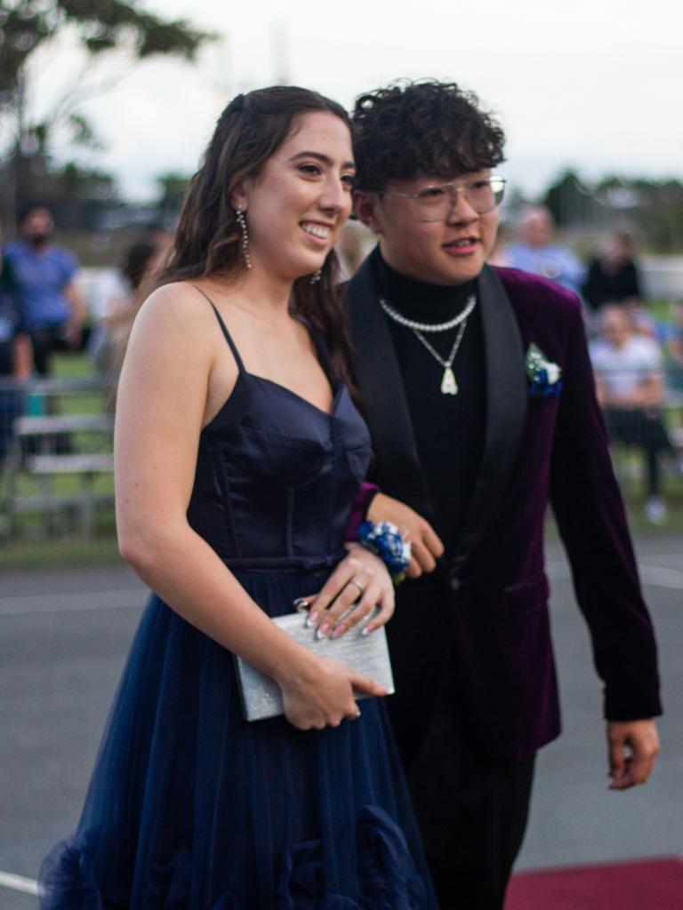 Oscar Li and Tayla Larsen arrived in a XY GT Ford Falcon.