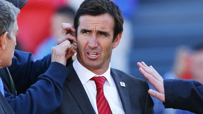 Andrew Johns wasn’t happy with the referees.