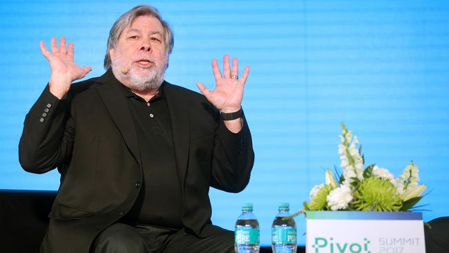 Apple co-founder Steve Wozniak said Facebook traded in the personal information of its users. Picture: Alison Wynd