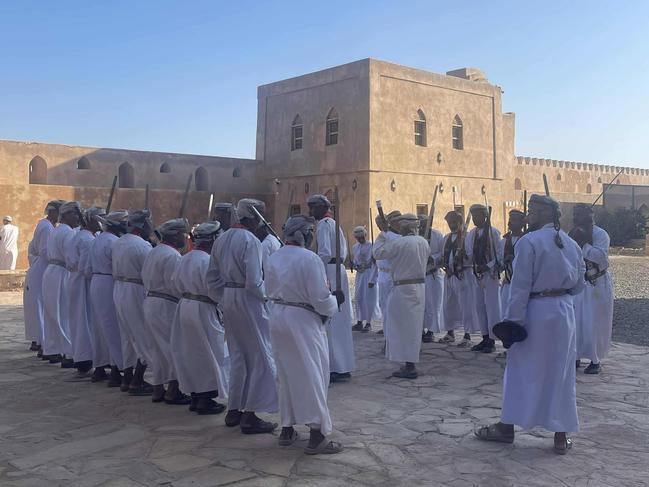 The 17th-century Jabreen Castle. Picture: Natalie Brown/news.com.au