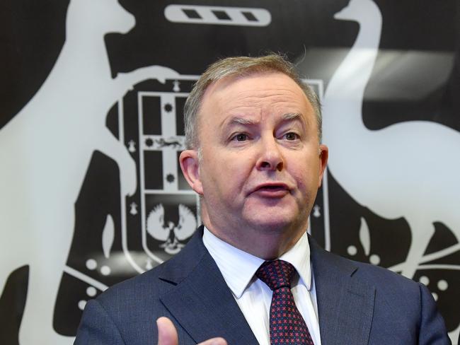 Opposition Leader Anthony Albanese is not as popular with regional Queenslanders as Prime Minister Scott Morrison, according to political commentator Dr Paul Williams. Picture: Darren England