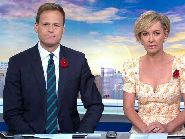 Today's Tom Steinfort and Deb Knight address Georgie Gardner's absence from the desk.