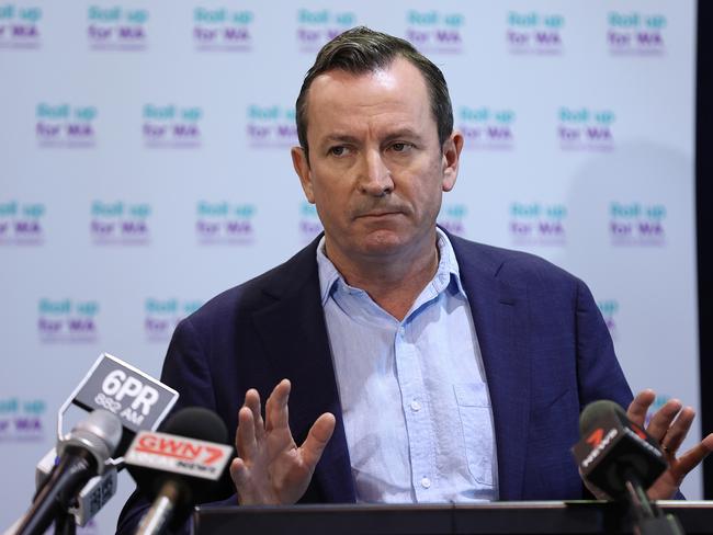 West Australian Premier Mark McGowan. Picture: Getty Images