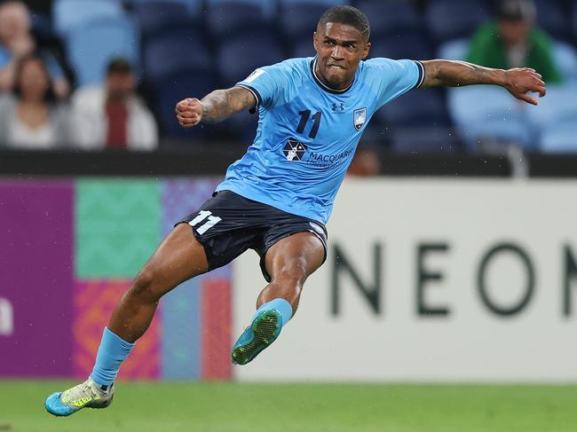 Sydney FC’s Douglas Costa de Souza is key for his side’s finals hopes. Picture: Getty Images