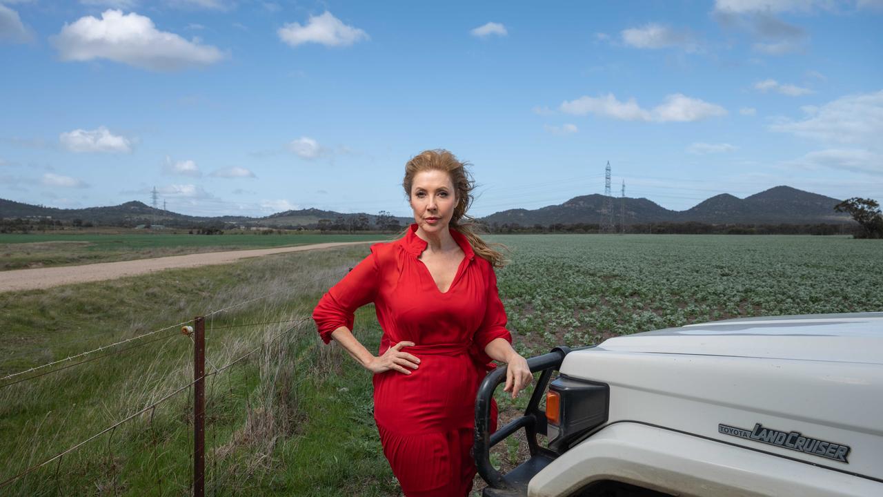 Catriona Rowntree on her property at Little River where a solar farm is to be built next door and close to the You Yangs. Picture: Brad Fleet