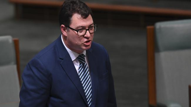 Nationals backbench MP George Christensen. Picture: AAP.