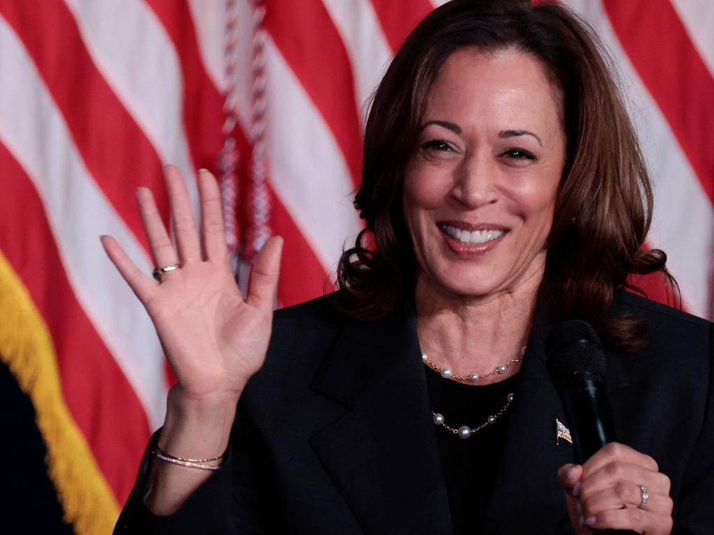 US Vice President Kamala Harris is the highest ranking female official in the US. Picture: AFP