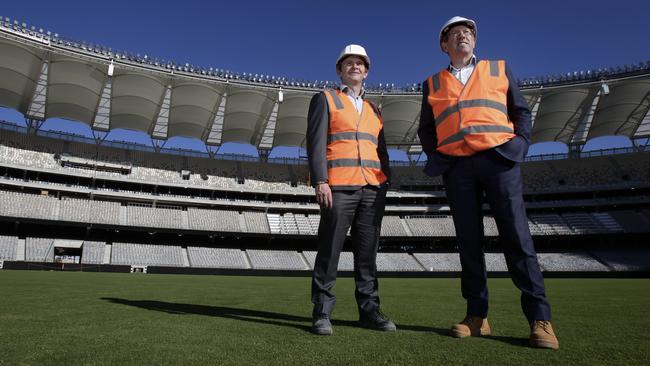 The new Perth stadium will hold 60,000 Eagles fans.