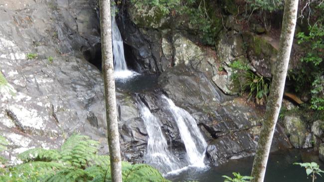 The falls at Currumbin Valley Photo by Bob Fairless