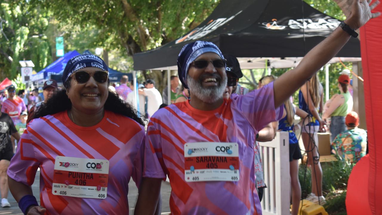 On course at the annual Rocky River Run in Rockhampton on May 18, 2025.